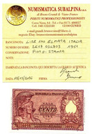 Italia - 100 Lire 1951 Elmata - Bolaffi     ---- - 100 Lire