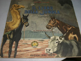 LIBRETTO "IL LIBRO DELLA GIUNGLA"   " ED.CONTE COLLANA ROSA D'ORO -ILLUSTRAZIONI DI LEONE - Novelle, Racconti