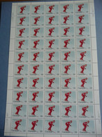 (4) CANADA MNH SHEET OLYMPIC GAMES 1980 Downhill Skiing SEE SCAN. - Blocs-feuillets