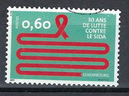 Luxemburg 2011, Nr. 1914,  Jahrestage: 30 Jahre Aidsbekämpfung. Gestempelt Used - Usados