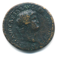 SESTERZIO NERONE CON ROMA SEDUTA IMPERO ROMANO 65 DOPO CRISTO - The Julio-Claudians (27 BC To 69 AD)