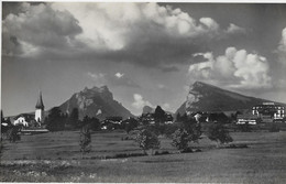 AESCHI → Dorfansicht Aus Der Ferne, Fotokarte Ca.1935 - Aeschi Bei Spiez