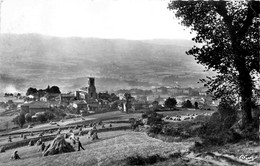 St Martin De Coailleux * Vue Générale Du Village * Fenaison * Travail Aux Champs * Agriculture Foins Métier Fermier - Sonstige & Ohne Zuordnung