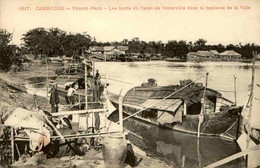 CAMBODGE - Carte Postale - Phnom Penh - Bord Du Canal De Verneville Dans La Banlieue De La Ville  - L 87020 - Cambodge