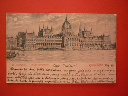 HUNGARY - BUDAPEST , PARLAMENT 1899 - Hungría