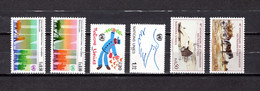 Naciones Unidas .- Ginebra    1985  .- Y&T  Nº   129/130-131/132-133/134 - Oblitérés
