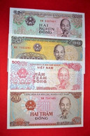 VIETNAM - Viet Nam 4 PCS Banknotes Set (200+500+1000+2000 Dong) UNC - Vietnam