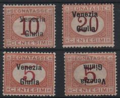 Venezia Giulia 1918 Segnatasse D'Italia Lotto Mlh - Vénétie Julienne