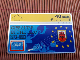 Gibraltar Phonecard 308 A Used Rare - Gibilterra