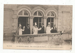 P , Cp, 79 , LA MOTHE ST HERAY , Fête Traditionnelle Des ROSIERES ,les Rosières Saluant Le Public ,écrite 1934 - La Mothe Saint Heray