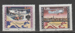 Yougoslavie Europa 1994 N° 2517/ 2518 ** Europe Et Decouvertes - 1994