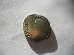 Monnaie CHARLES 9 TESTON De BAYONNE L Sous L'ECU De 1565 -  DUPLESSY 1069 (3° Type 1562 - 1574) - 1560-1574 Charles IX