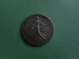 1 Franc Semeuse Argent 1918  1 Franco 1 Franc Semeuse 银色1918 - Autres & Non Classés