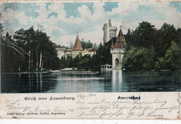 A783  - GRUS AUS LAXEMBURG 1901 OLD POSTCARD - Laxenburg