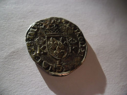 Monnaie CHARLES 9 TESTON De BAYONNE L Sous L'ECU De 1573 -  DUPLESSY 1069 (3° Type 1562 - 1574) - 1560-1574 Charles IX