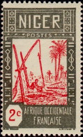Niger 1926 Scott 30 Sello º Agricultura Sacando Agua Del Pozo Michel 30 Yvert 30 Stamps Timbre Briefmarke Francobolli - Niger (1960-...)