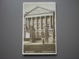 BRUXELLES - PALAIS DE LA NATION  - CARTE PHOTO - Zonder Classificatie