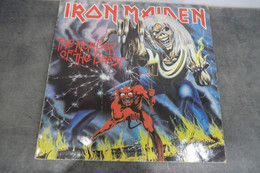 Disque De Iron Maiden - The Number Of The Beast - EMI 2 C 070 07608 - France 1982 - Hard Rock & Metal