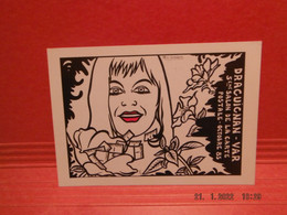 Cpm Collection Signee Jacques Lardie -illustrateur-DRAGUIGNAN 5eme Salon De La  Cp 1985 Figure Femme - Bourses & Salons De Collections