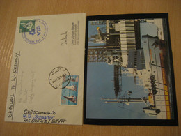 MS SCHAARTOR Ship Paquebot Supply Shipping Visit 1979 + Image Germany EGYPT - Covers & Documents