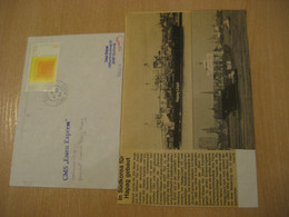 CMS ESSEN EXPRESS Container Ship PAQUEBOT 1993 Cancel To Stolberg Germany China HONG KONG HONGKONG + Image - Lettres & Documents