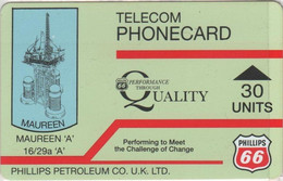 OIL-RIG : R10F 30 U (MAUREEN A) No IPL USED - Plateformes Pétrolières