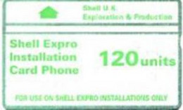 OIL-RIG : O09A 120 U White Shell Expro Inst. USED - [ 2] Erdölplattformen