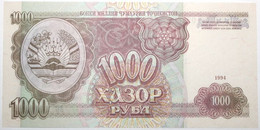 Tadjikistan - 1000 Roubles - 1994 - PICK 9a - NEUF - Tadzjikistan