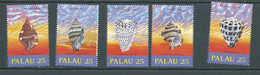 Palau - Série Yvert N° 237 /  241 ** 5 Valeurs Neuves Sans Charnière  - Pal 0602 - Palau