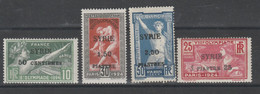 710  *  Siria - 1924 - Olimpiadi Di Parigi N. 122/125.MH - Estate 1924: Paris