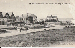 Delcampe - PREFAILLES. - L'Hôtel De La Plage Et Les Bains - Préfailles