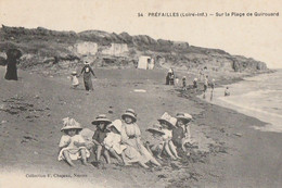 PREFAILLES. - La Plage De Quirouard. Groupe D'Enfants - Préfailles