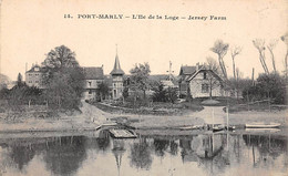 Port-Marly      78         L'Ile De La Loge. Jerry Farm     (voir Scan) - Autres & Non Classés