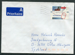 Denmark Dänemark Mi# ATM 11,12 Or 13 Letter Writing,  Used On Cover - Vignette [ATM]