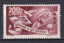 SAAR / SARRE - 1950 - POSTE AERIENNE YVERT N°13 ** MNH - COTE = 230 EUR. - UPU - Ongebruikt