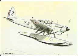 Dessin P. Boucheix, Hydravion Latecoere 298 - Marine, Militaria, Avion, Aviation De Guerre - 1919-1938: Fra Le Due Guerre