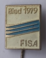 Rowing Championship Bled 1979 FISA PINS BADGES P4/7 - Rowing