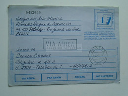 ZA346.25   BRAZIL  BRASIL Airmail   Cover    - Cancel   1984   Pelotas    Correios Pre-Franqueado  Sent To Hungary - Covers & Documents