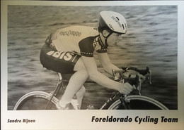 Postcard - Sandro Bijnen - Foreldorado Cycling Tem - 1995 - Cycling