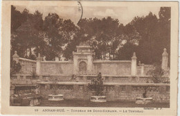 Carte Postale ANNAM (Tombeau De Dong-Khnanh) - Buddhism