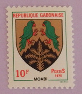 GABON YT 339 NEUF** MNH "ARMOIRIE" ANNÉE 1975 - Gabon (1960-...)
