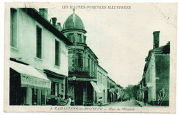 CP 65  - Rabastens De Bigorre  Rue De Mirande Dos Oblitération 1934 - Rabastens De Bigorre