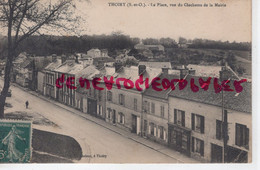 78 -  THOIRY - LA PLACE VUE DU CLOCHETON DE LA MAIRIE - EDITEUR LESIEUR - Thoiry