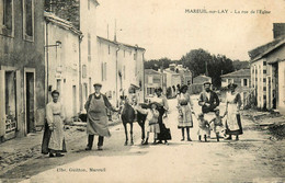 Mareuil Sur Lay * La Rue De L'église - Mareuil Sur Lay Dissais