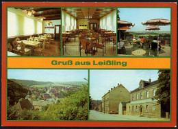 E7646 - TOP Leißling - Gaststätte Terassencafe Gasthof - Bild Und Heimat Reichenbach - Weissenfels