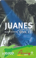 TARJETA DE COLOMBIA DE AMIGO DEL CANTANTE JUANES (MI SANGRE TOUR 2005) - Colombia