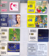 LUXEMBURG : 8 DIFFERENT CARDS AS PICTURED ( Lot 1 ) USED - Luxemburg