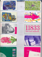GERMANY   : 10 DIFFERENT CARDS AS PICTURED ( Lot 1 ) USED - Otros & Sin Clasificación