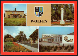 E7698 - TOP Wolfen Gaststätte Zentrum Theater Kulturpalast - Bild Und Heimat Reichenbach - Wolfen