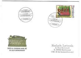 Luxembourg 2013 Empereur Kaiser Henri Heinrich VII - Storia Postale